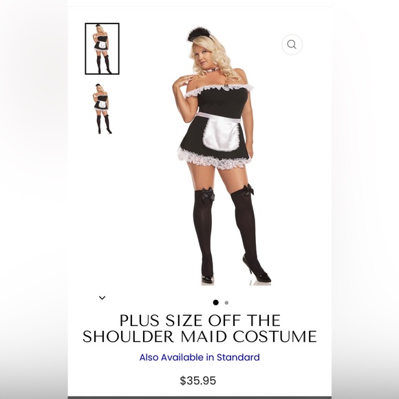Sexy Maid Costume - Picture 3 of 3
